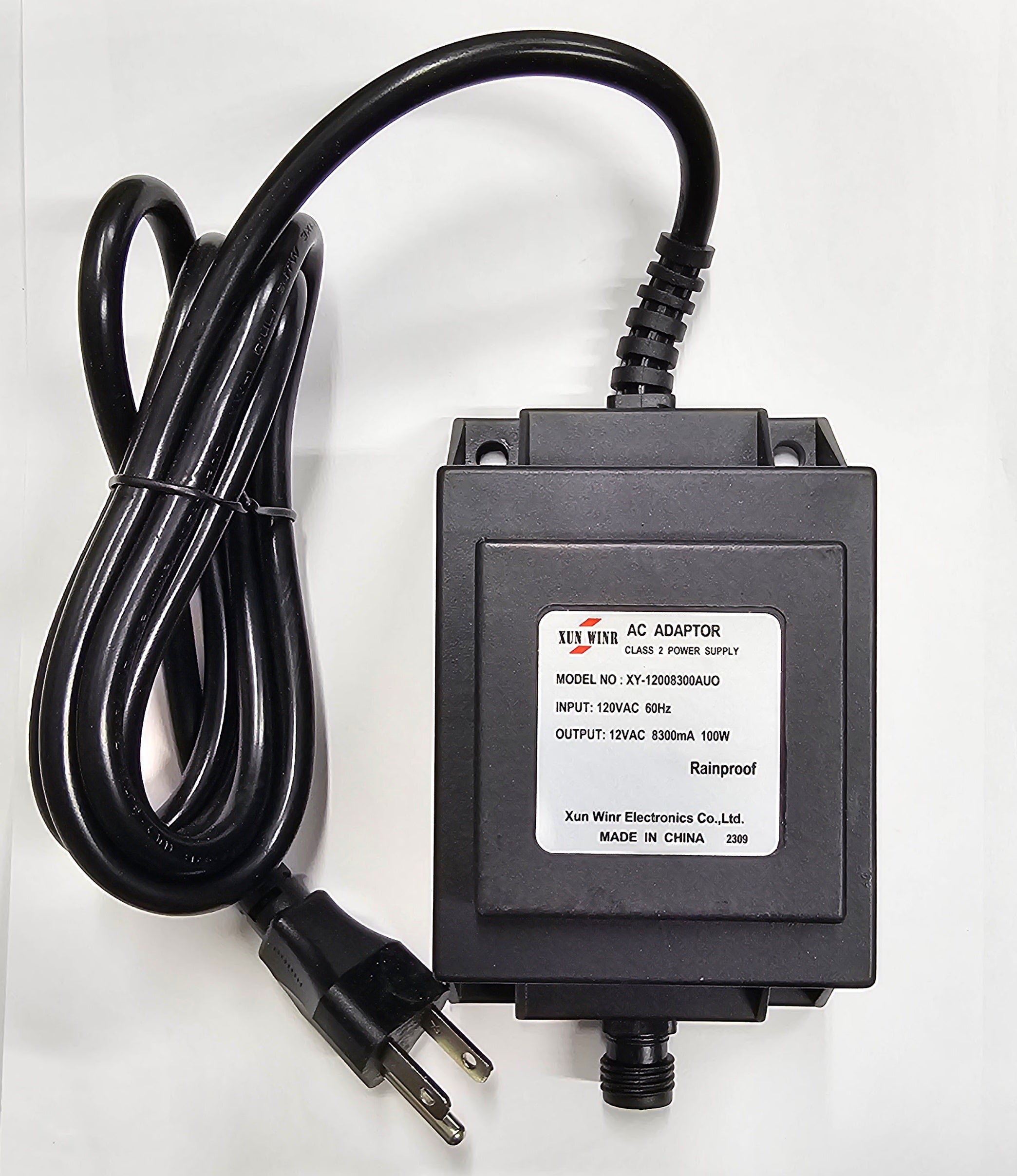 XING YUAN - XUN WINR - 12VAC 8300mA 100 Watt - AC Adapter XY-12008300AUO