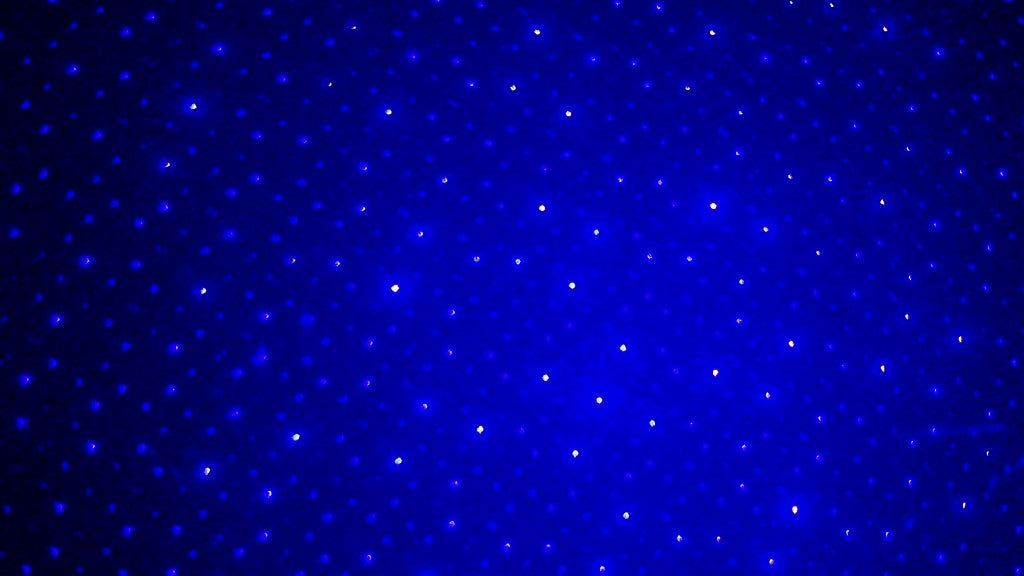 SL-29 Moving BLUE Firefly Laser Christmas Light - Spectrum Laser Lights