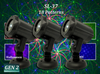 SL-37 - 3 PACK - RGB Moving 18 Pattern Laser Christmas Light -2nd GEN v2 - Spectrum Laser Lights