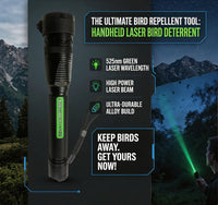 SL-120 - Bird & Rodent Laser Deterrent - 1W - Handheld Laser with Travel Case