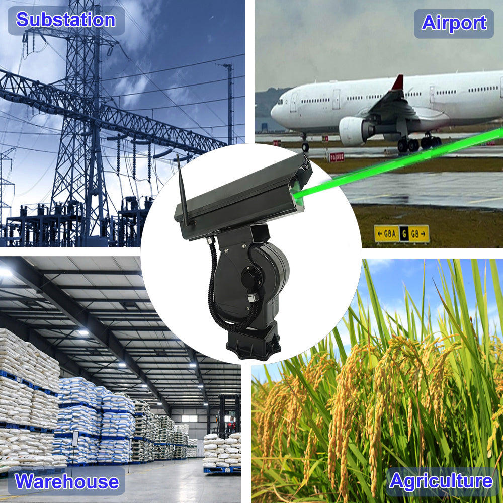 SL-121H - Bird & Rodent Laser Deterrent System - Smart Phone Control - 2W - High Precision