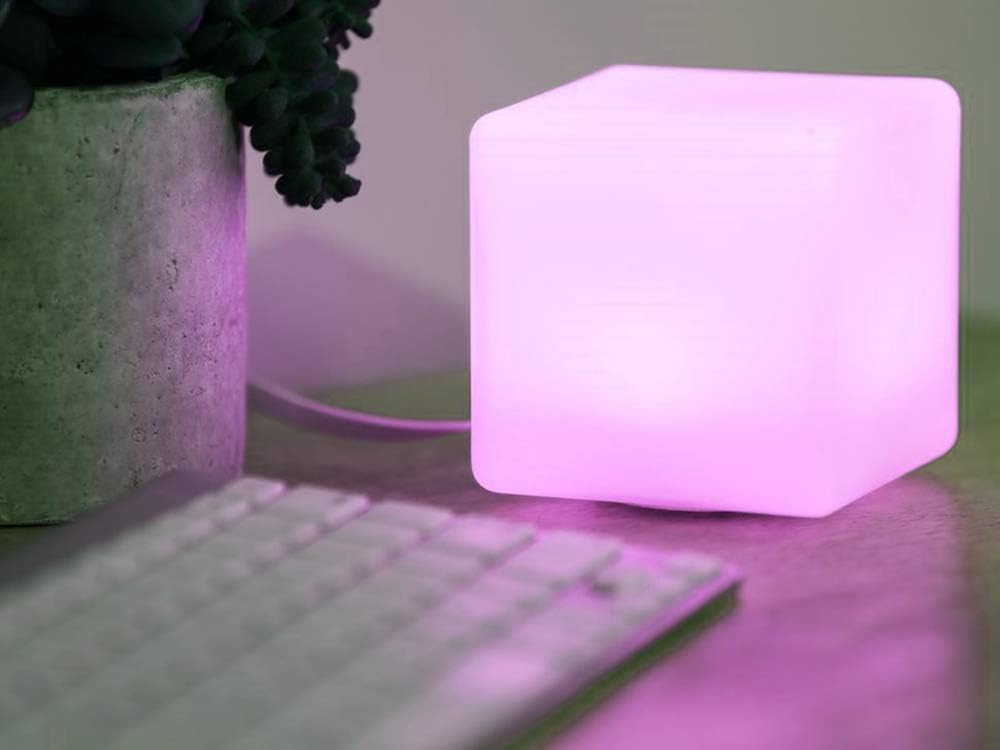Spectrum Cubes - RGBW LED CUBE - Outdoor and Indoor Light - Rechargeable Waterproof IP68 rated for Pool, Landscape, Weddings and Events