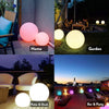 Spectrum Spheres - RGBW LED BALL/ORB - Outdoor and Indoor Light - Rechargeable Waterproof IP68 rated for Pool, Landscape, Weddings and Events