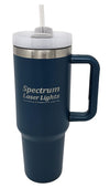 Stanley 40 Oz Quencher Stainless Steel Insulated Tumbler with Handle Lid and Straw.