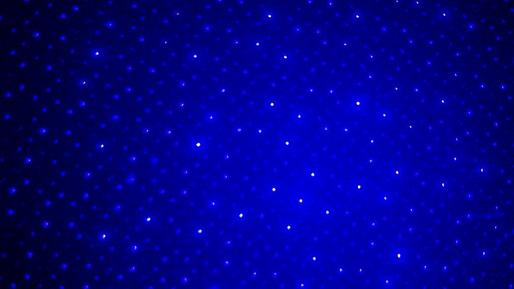 SL-29 Moving BLUE Firefly Laser Christmas Light - Spectrum Laser Lights
