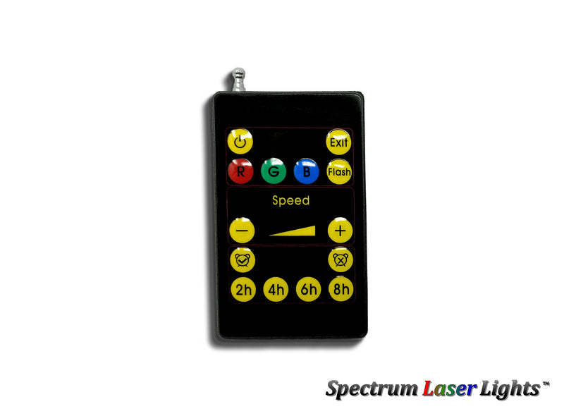 X-RF Laser Light Replacement Remote - Spectrum Laser Lights