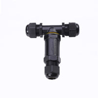 Waterproof Cable Gland Connector 3-way T-Connector IP68 - Spectrum Laser Lights