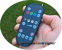 X-RF Laser Light Replacement Remote - Spectrum Laser Lights