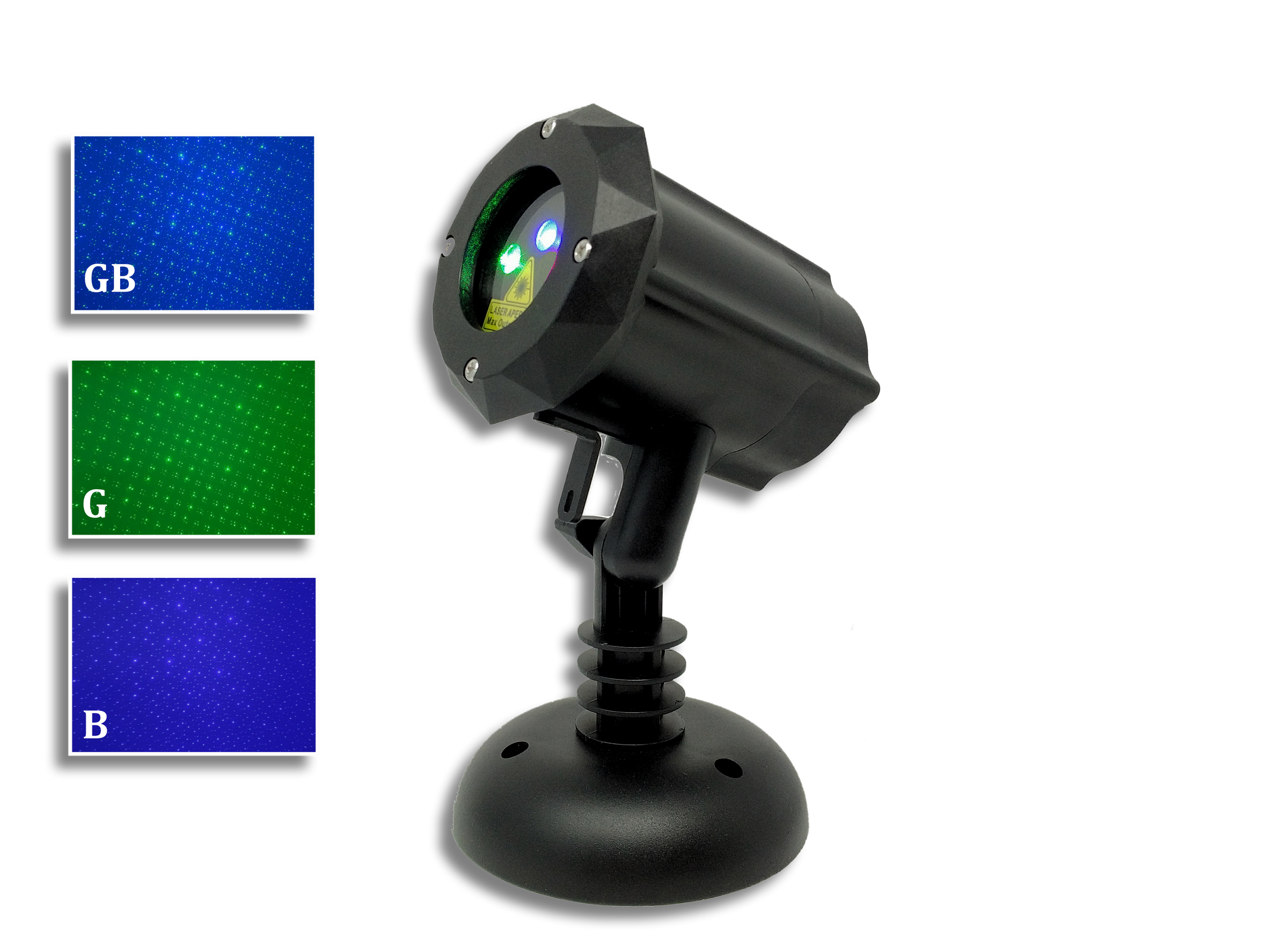 SL-32 - Green/Blue Moving Firefly Laser Christmas Light | 2nd GEN v2