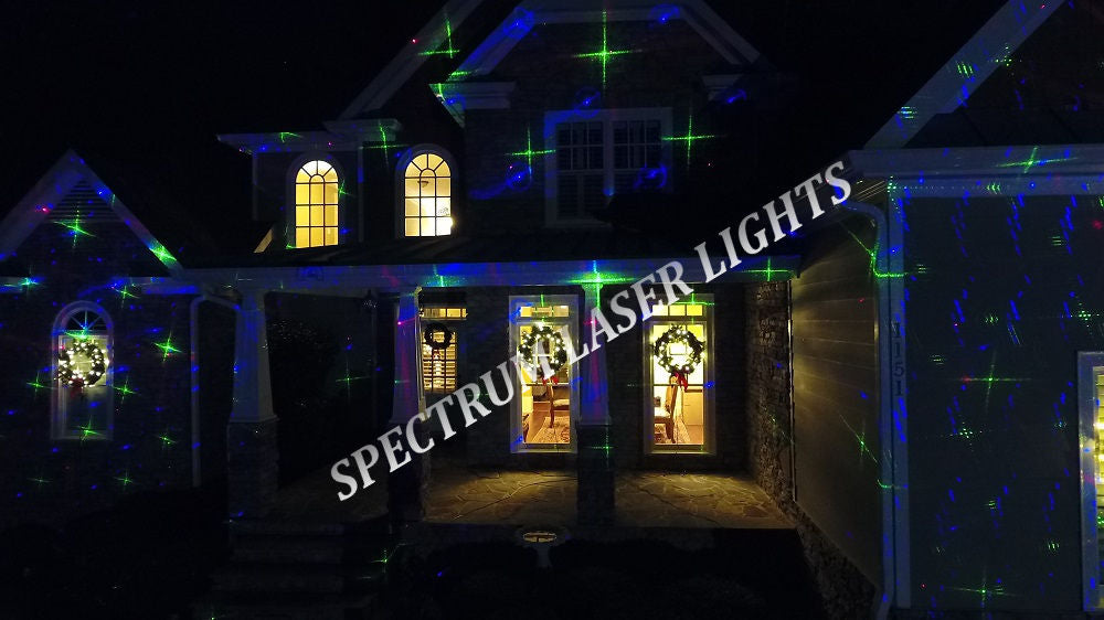 SL-37 - RGB Moving 18 Pattern Laser Christmas Light Projector 2nd
