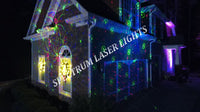 SL-37 - 3 PACK - RGB Moving 18 Pattern Laser Christmas Light -2nd GEN - Spectrum Laser Lights