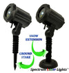 SL-37 - 3 PACK - RGB Moving 18 Pattern Laser Christmas Light -2nd GEN - Spectrum Laser Lights