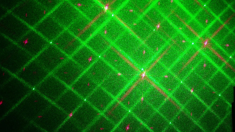 SL-34 - RGB Moving 8 Flower Garden Pattern Laser Light | 2nd GEN - Spectrum Laser Lights