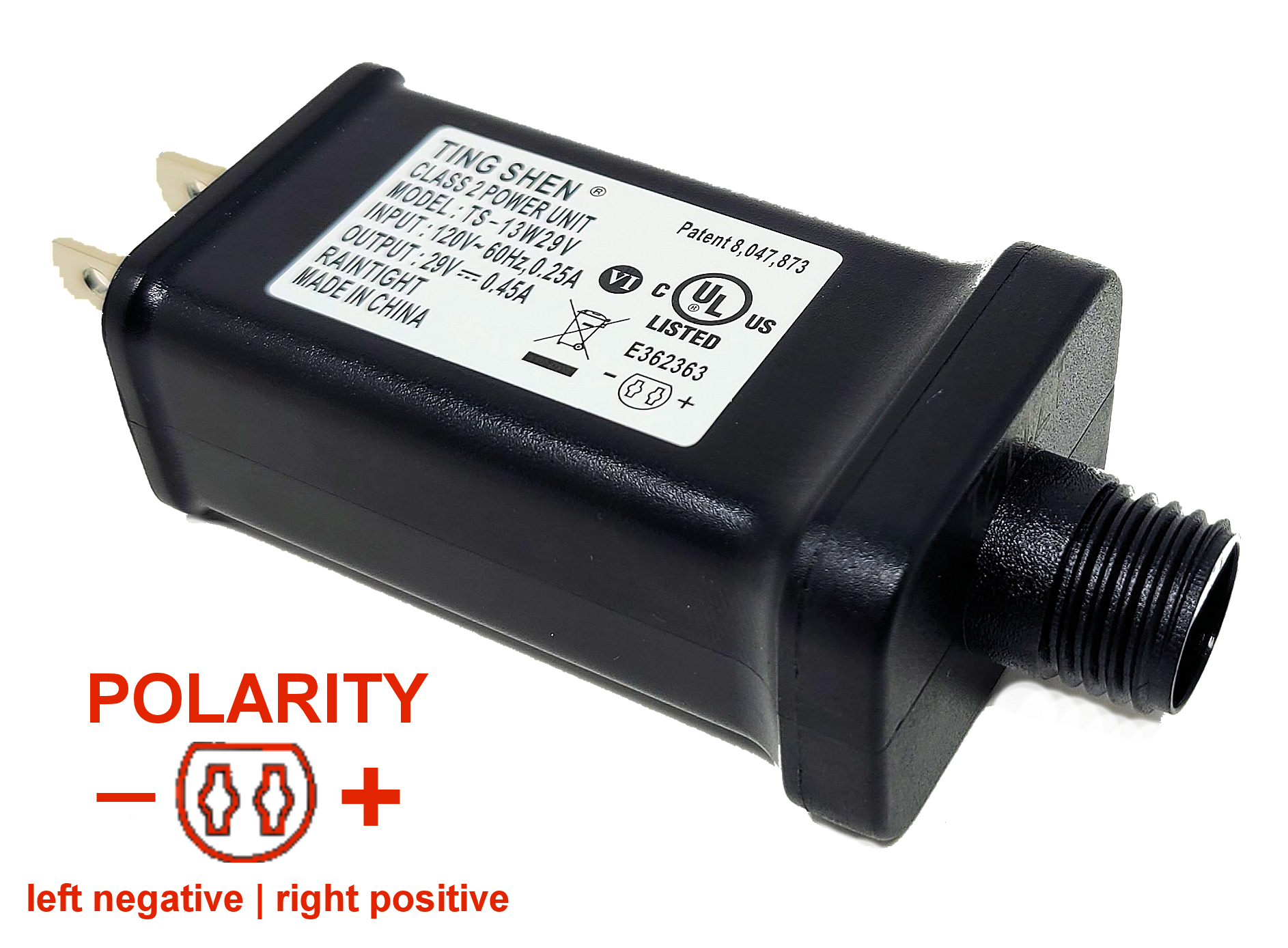 Replacement Power Adapter TING SHEN TS-13W29V B – Spectrum