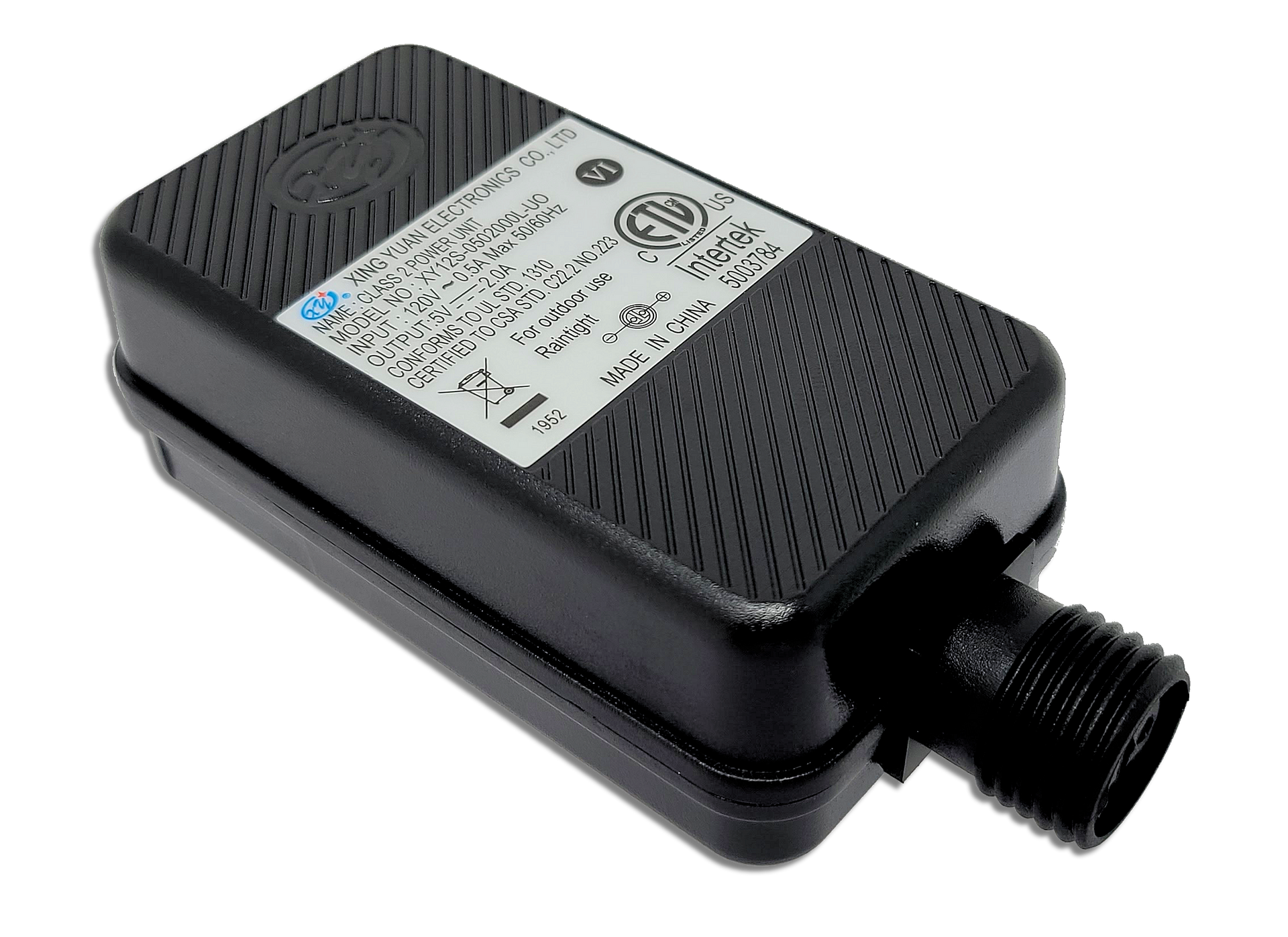 【未使用】Intec Adapter Amazon.com: 2-Prong 12VAC AC Power Supply Adapter for IKEA