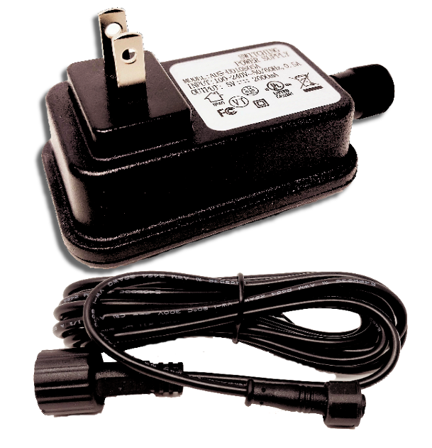 Star Shower Replacement Power Supply Adapter Plug v2| Intertek 5004021 4007202 5001704 5008916 3103807 - Spectrum Laser Lights